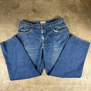 Vintage 90s L.L.Bean blue denim jeans